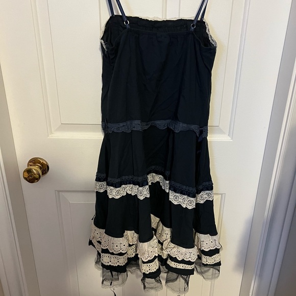 Summer MiniDress with Blue Ribbons - Picture 2 of 6